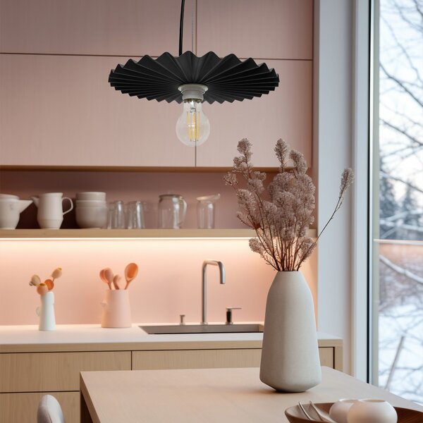 Lampă de tavan APP1452-1CP Black