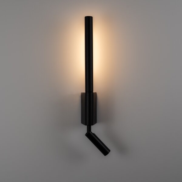 Brilagi - Aplica de perete cu spot LED VIXON, LED/3W/230V + LED/5W, negru, CRI 90