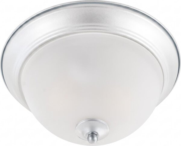 Brilagi - Plafonieră FRESCO 2xE27/40W/230V diam. 28 cm crom mat