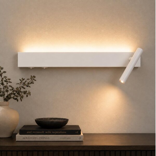 Brilagi - Aplica spot de perete LED ARLIX LED/3W/230V + LED/7W, albă, CRI 90