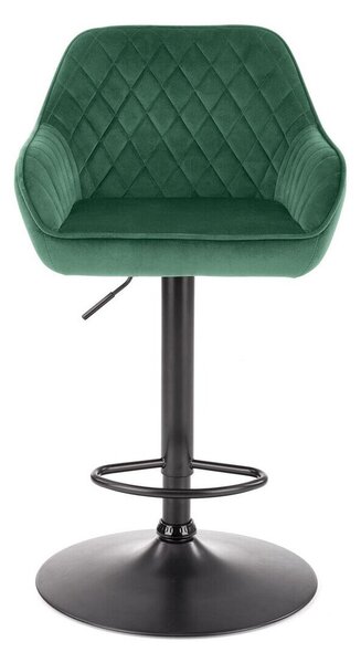 Scaun de bar Houston 972, Verde închis, 92x55x55cm, 10 kg