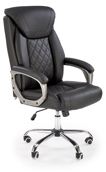 Scaun de birou Houston 1602, Negru, 113x66x71cm, 14.5 kg