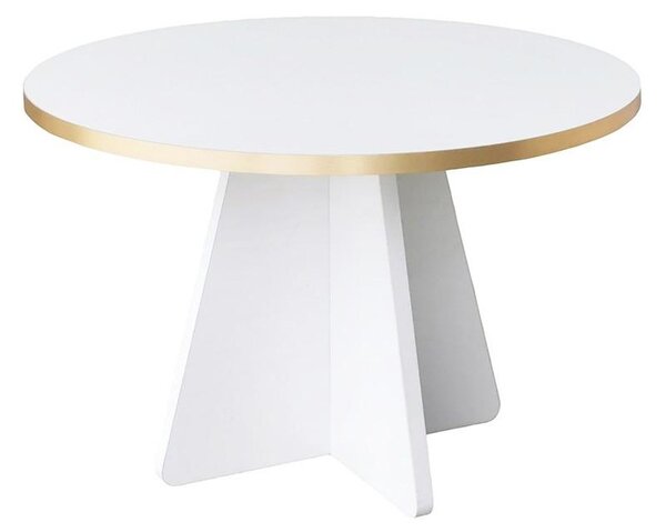 Măsuță de cafea Kabivo 1 (auriu + alb). 1089664