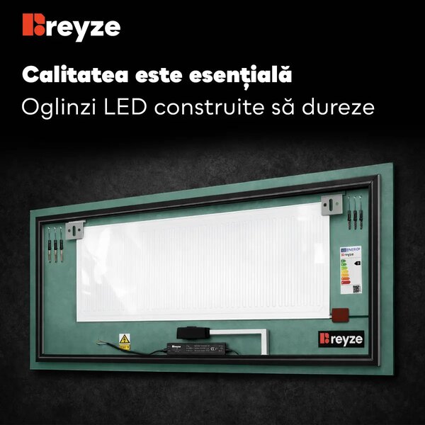 Oglinda LED Asimetrica v2 - Gama Reyze Ambient