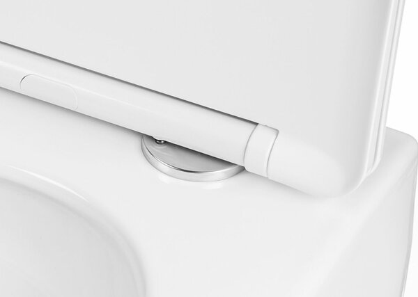 Rea Eddy, vas de toaletă suspendat Tornado Rimless 525x360x360 mm cu scaun, REA-C6560
