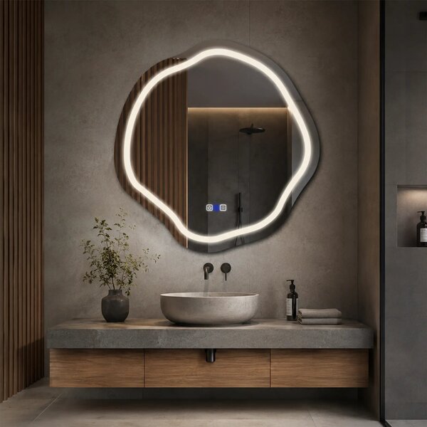 Oglinda LED Asimetrica v5 - Gama Reyze Salono
