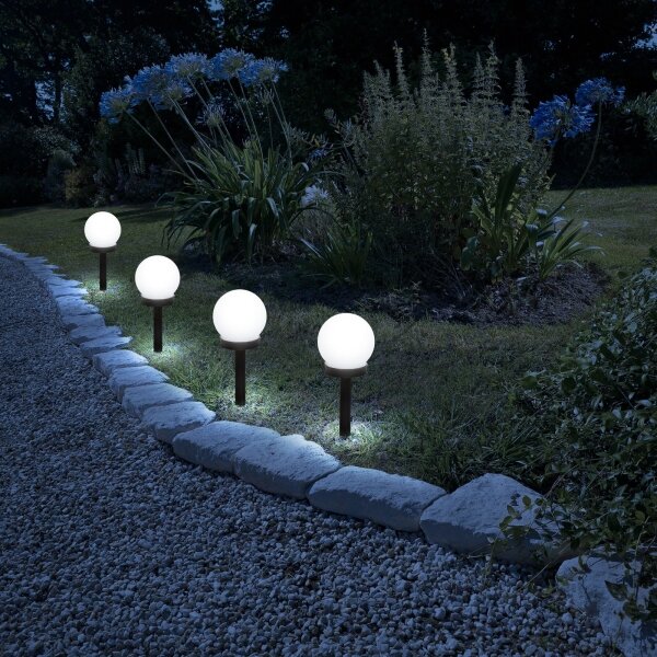 Lampă LED solară LED/1,2V 40mAh IP44 negru