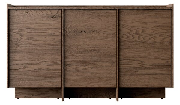 Bufet Filus II, Stejar închis, PAL laminat, 90x152x38cm, 43 kg