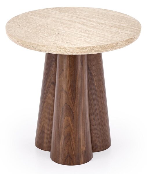 Măsuță de cafea Houston 2201, Deschis Travertine, Nuc, MDF, 50cm, 10 kg