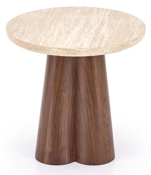 Măsuță de cafea Houston 2201, Deschis Travertine, Nuc, MDF, 50cm, 10 kg