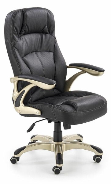 Scaun de birou Houston 187, Negru, 106x66x70cm, 15 kg