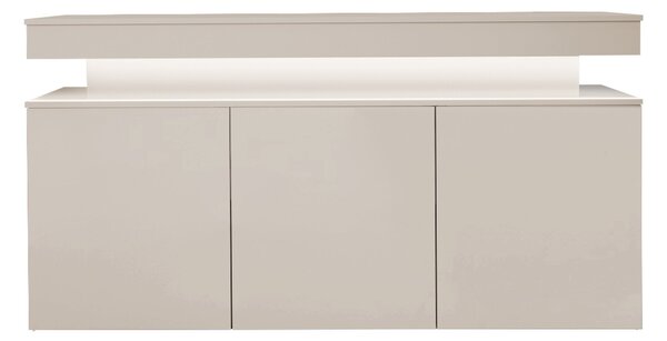 Bufet Monfero, Cașmir, MDF, PAL laminat, 83x160x39cm, 60 kg