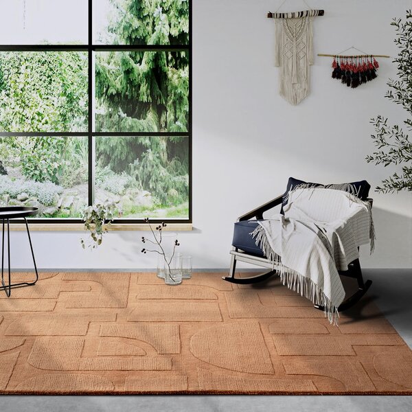 Covor maro țesut manual din lână 160x230 cm Alexis – Villeroy&Boch