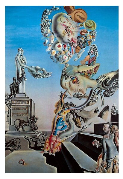 The Lugubrious Game, 1929 Reproducere, Salvador Dalí, (60 x 80 cm)