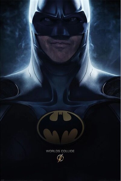 Poster The Flash Movie - Batman World Collide, (61 x 91.5 cm)