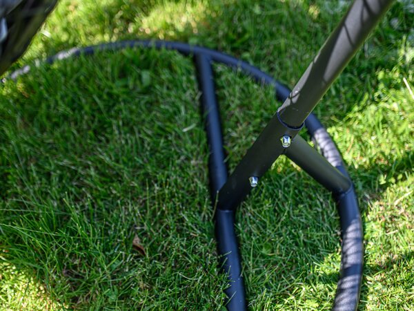 Balansoar suspendat Culoare negru, KOKON cu suport