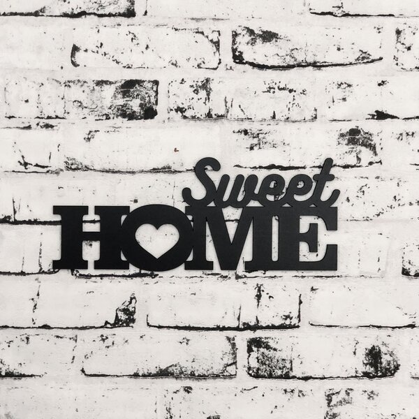 DUBLEZ | Decorațiune din lemn pentru perete - Sweet Home