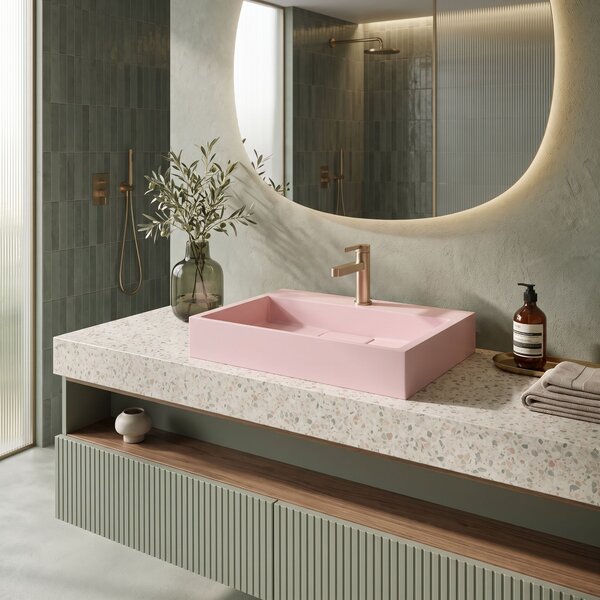 Lavoar pentru blat GOYA PINK 60CM