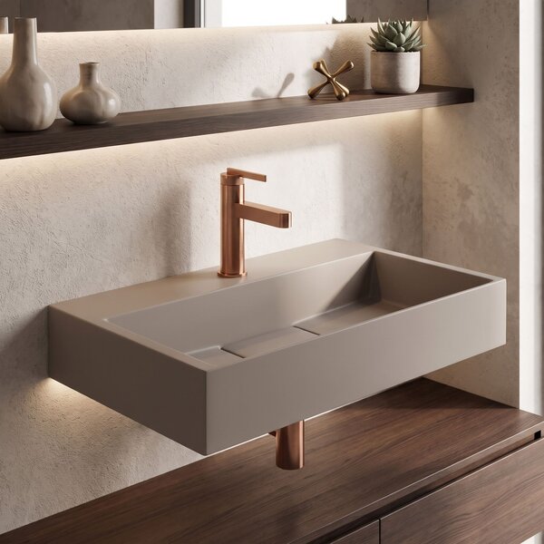 Lavoar din compozit Rea GOYA TAUPE 60CM
