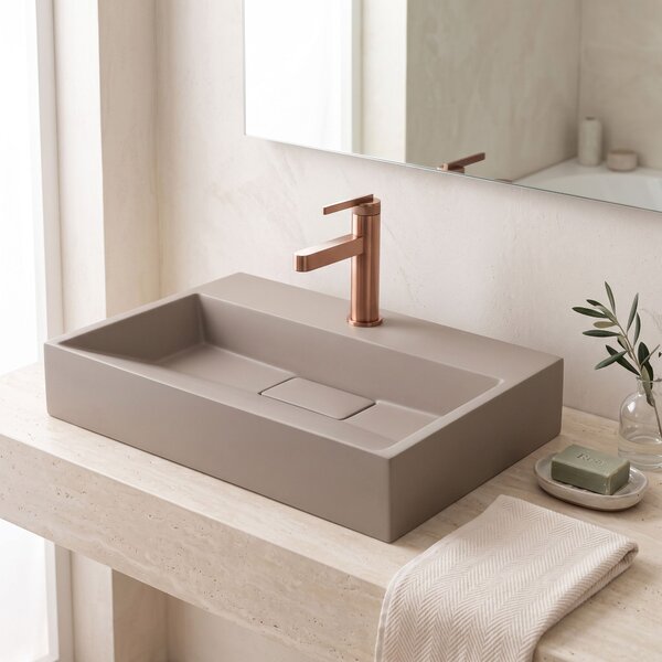 Lavoar din compozit Rea GOYA TAUPE 60CM