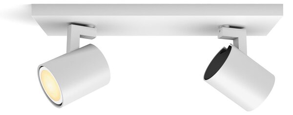 Plafoniere Philips Hue, Philips Hue Runner, reglabil, Alb, Camera de zi, Aluminiu, Modern