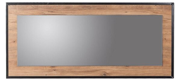 Oglinda perete 863SPH3303, stejar/negru, PAL, 110x60 cm