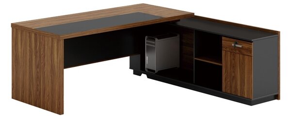 Birou coltar dreapta Oscar Pako World Nuc 220x180x76 cm