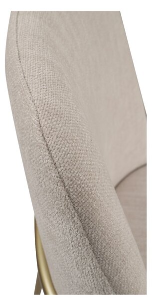Scaun de dining Zafiro, picioare aurii