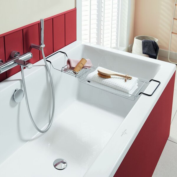 Villeroy & Boch Targa Plus cada dreptunghiulară 169.5x75 cm alb UBA170NES2V-01