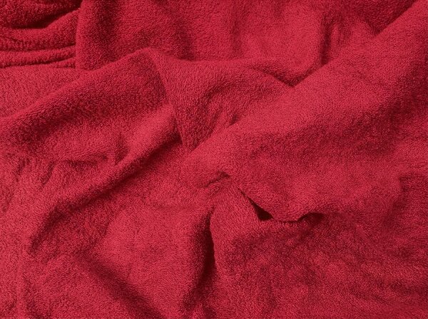 Cearsaf Frote PREMIUM rosu 180x200 cm