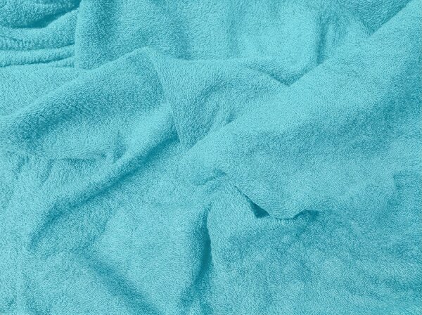Cearsaf frotir PREMIUM turcoaz 160x200 cm