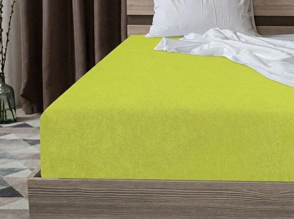 Cearsaf frote PREMIUM lime 160x200 cm