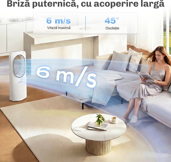 HOMCOM coloană răcoritoare electric verticală | Aosom Romania