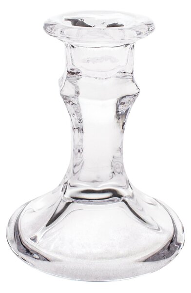 Sfeșnic din sticlă Gent, 10 cm
