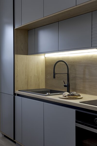 Laveo Pionier chiuvetă din granit 78x50 cm negru SBR713T