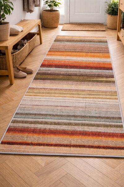 Traversa Hol, Model Kolibri 11598 190, Portocaliu Multicolor 100 x 300