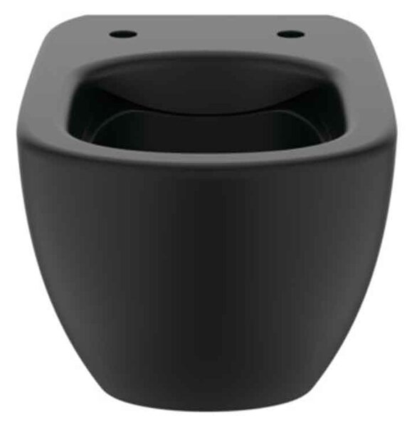 Vas WC suspendat Ideal Standard, Tesi RimLS+, negru mat