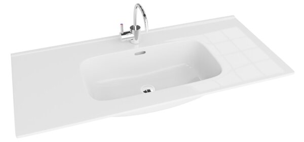 LaVita Minnesota lavoar 101x46.5 cm dreptunghiular mobilier-încastrat alb luciu 5900378319535