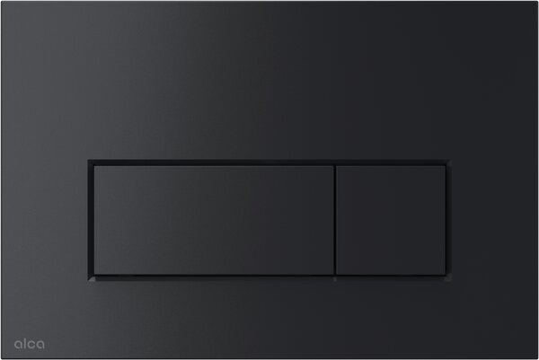 Alca Thin buton de spălare pentru WC negru M578