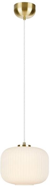 Markslöjd Sober lampă suspendată 1x20 W alb-alamă 107918