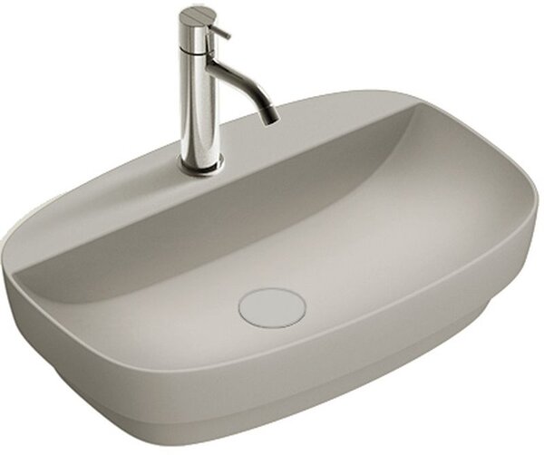 Catalano Green lavoar 60x40 cm ovale încastrat-de blat gri/piatră mat 0625601023
