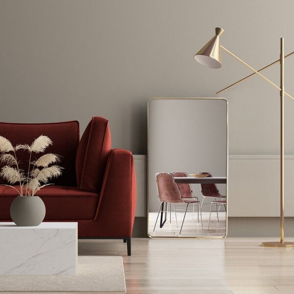 Ars Longa Zen oglindă 60x90 cm dreptunghiular auriu ZEN6090-ZS