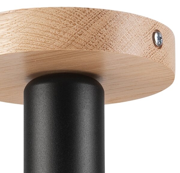 Lustră aplicată VITO OAK 1xE27/60W/230V stejar