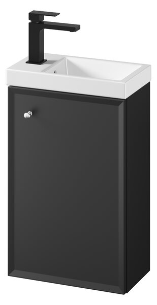 Cersanit Milagros lavoar cu dulap 40 cm negru S801-569