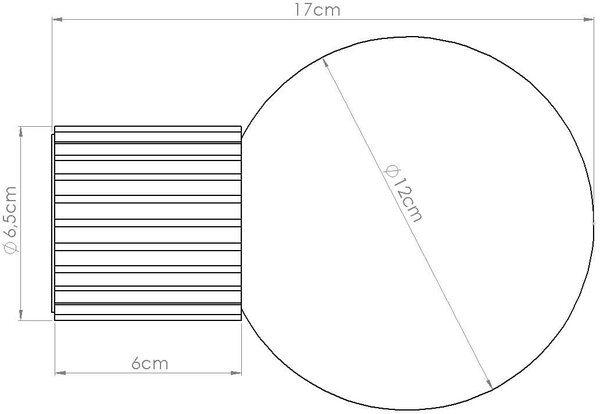 Sollux Lighting Halo lampă de perete 1x8 W alb SL.1707