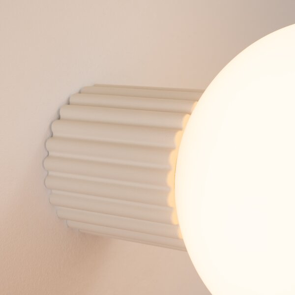 Sollux Lighting Halo lampă de perete 1x8 W alb-bej SL.1717