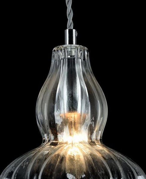 Maytoni Eustoma lampă suspendată 1x40 W transparent MOD238-PL-01-TR