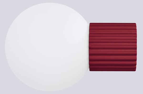 Sollux Lighting Halo lampă de perete 1x8 W alb-burgundia SL.1747