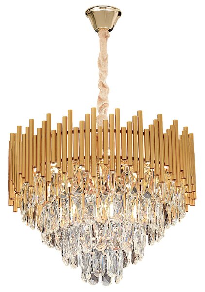 Lampă suspendată Cristal G062-CP 50CM GOLD