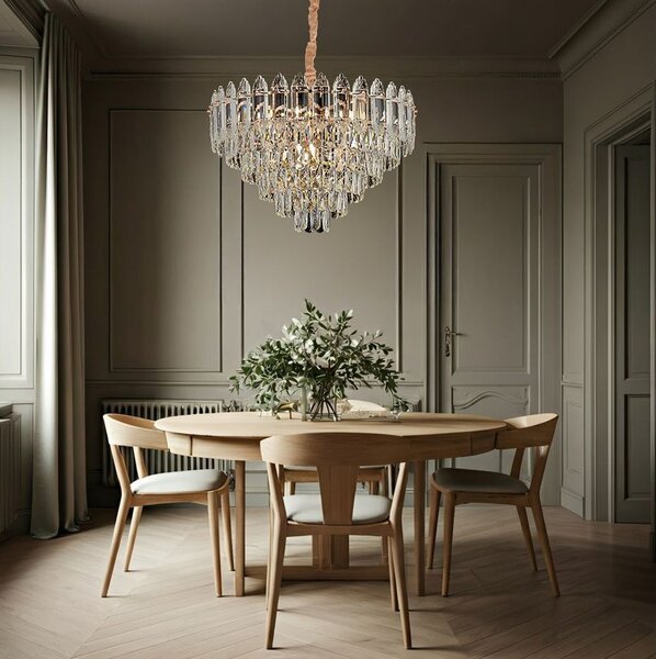 Lampă suspendată Cristal G057-CP 50cm GOLD
